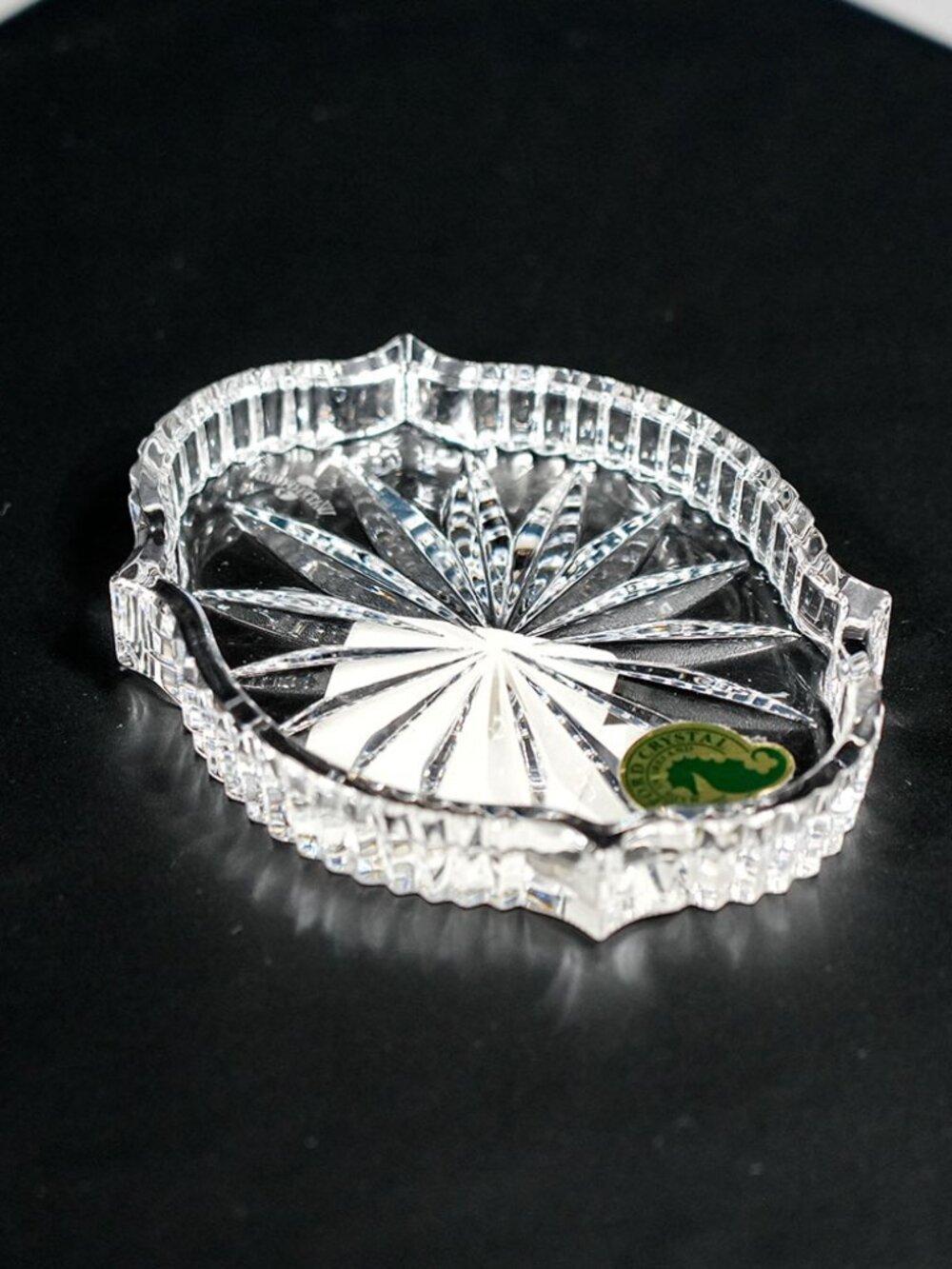 NWT Vintage Waterford Jewelry Tray